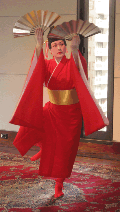 Junko at the Asia Society, December 2008. Taken by L. Fisher