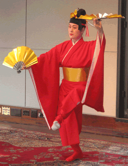 Junko at the Asia Society, December 2008. Taken by L. Fisher