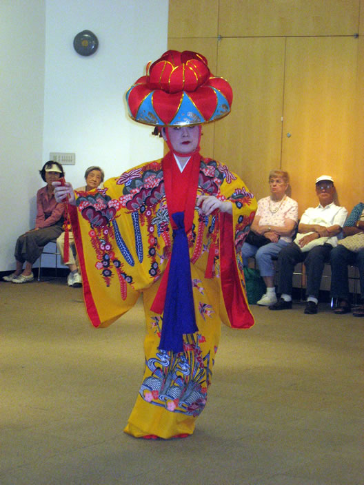 Junko at the Queens Library in Flushing, NY. Photo by LFisher