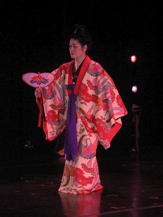 taken by Larry Fisher, Junko at the Long Island Cherry Blossom Festival, May 2008